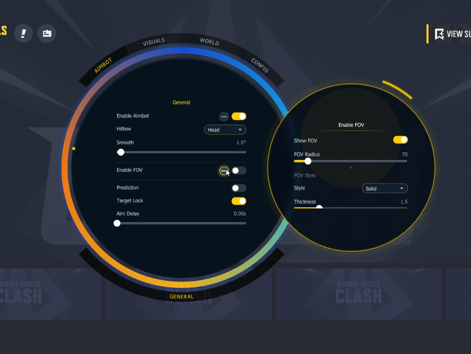 Marvel Rivals cheat ESP aimbot preview undetected Vindy
