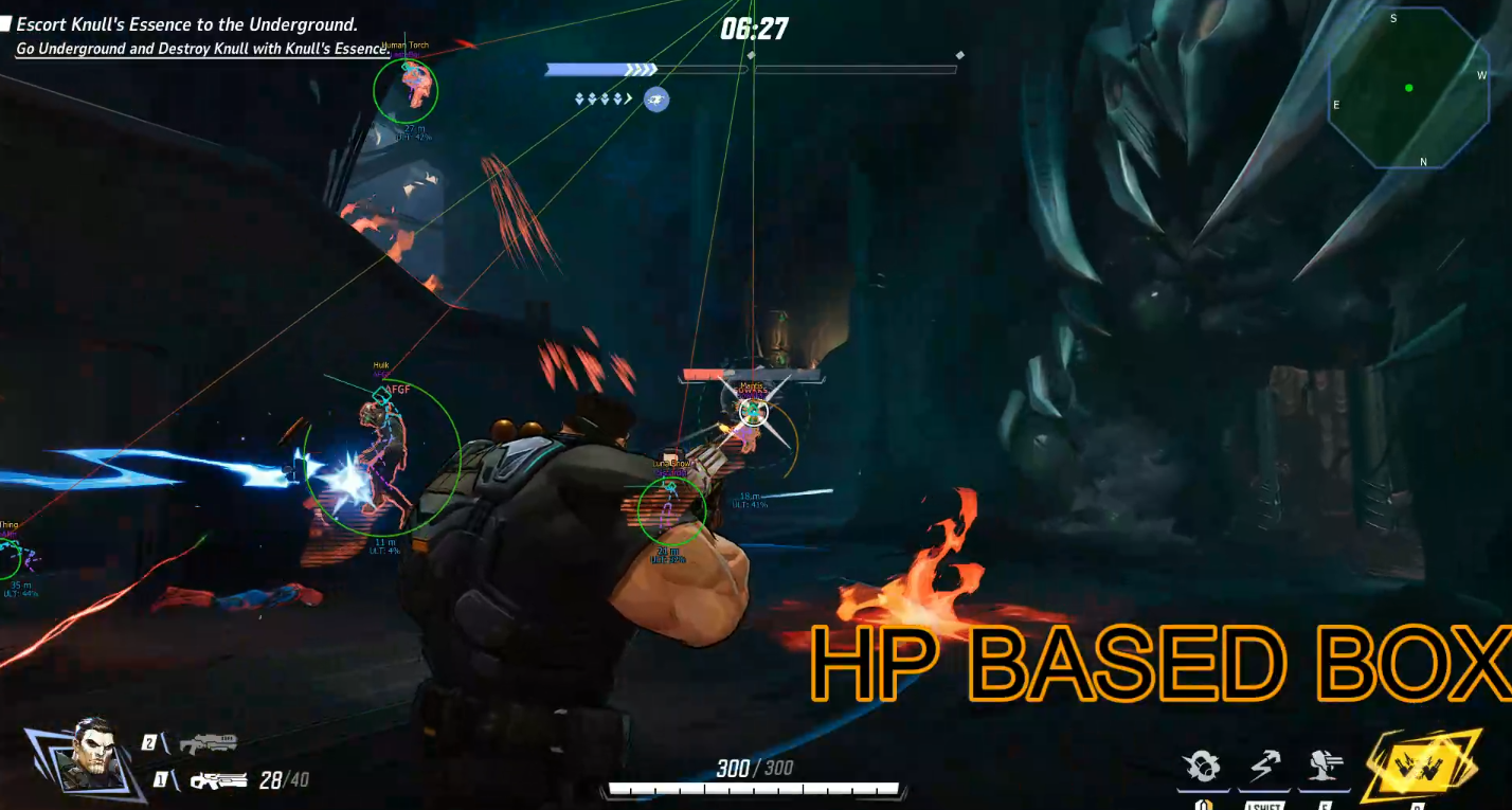 Marvel Rivals ESP box player detection preview