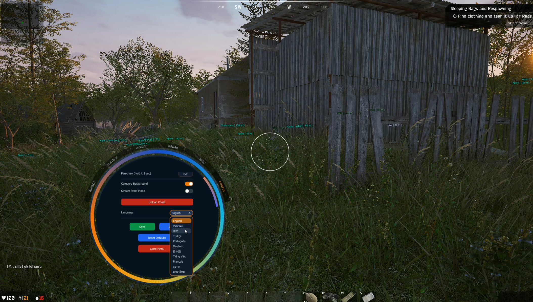 Deadside config stream-proof languages save load menu Vindy
