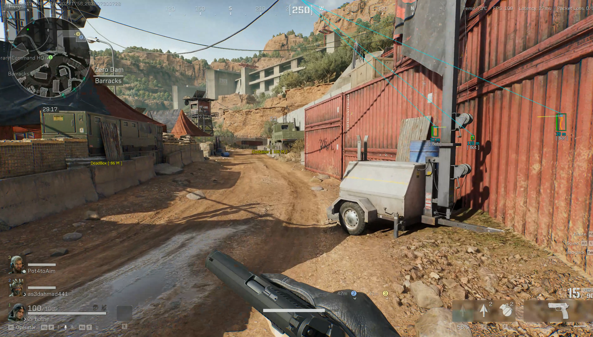 Delta Force ESP aimbot bot visuals Delta Force Vindy