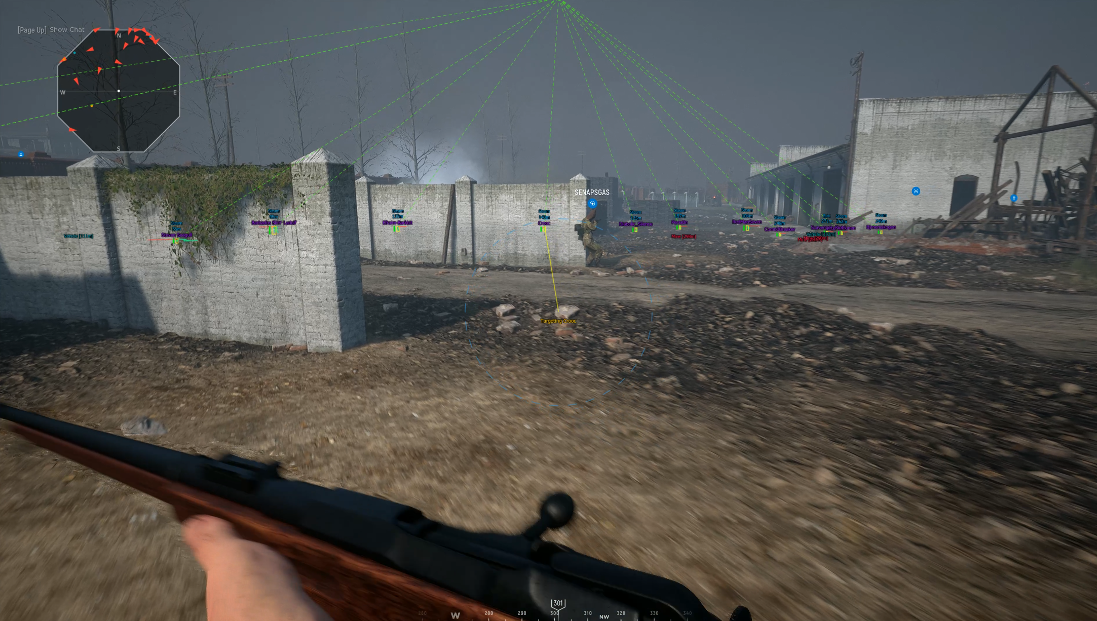 Hell Let Loose world ESP tanks vehicles mines supplies garrison Vindy