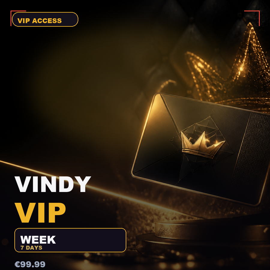 VIP Access Vindy – 7 Days